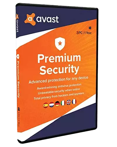 Avast Premium Security 3-Device-1 year