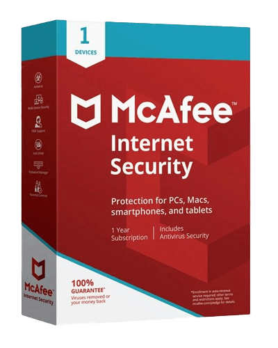 McAfee Internet Security - 1 User 1 Year, Global