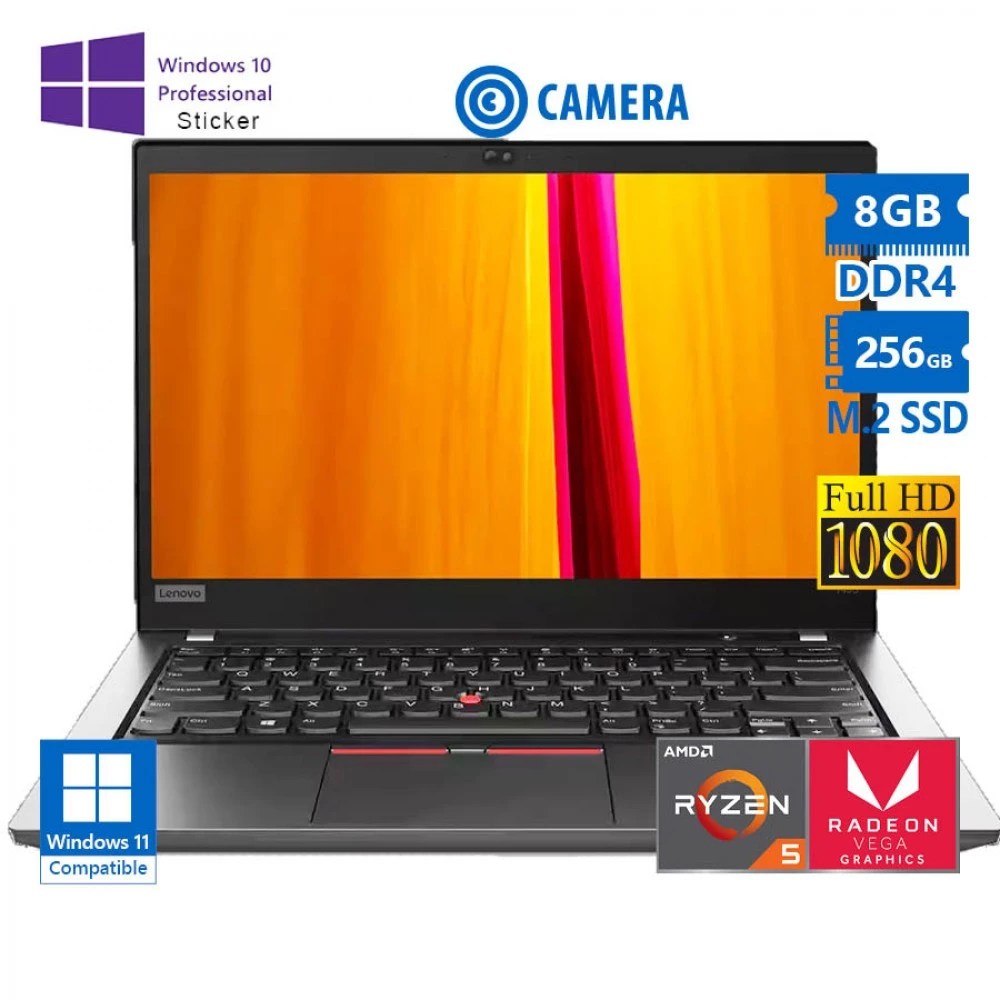 Lenovo ThinkPad T495s Ryzen 5 Pro 3500U/14``FHD/8GB DDR4/256GB M.2 SSD/w/Radeon™ Vega 8 Graphics